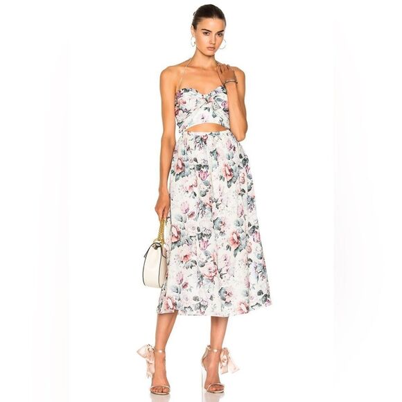Zimmermann Dresses & Skirts - ZIMMERMANN - Jasper Floral Tie Dress
